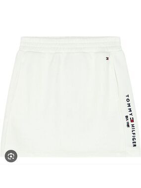 Girl's Tommy Hilfiger Classic White Skirt Junior Couture